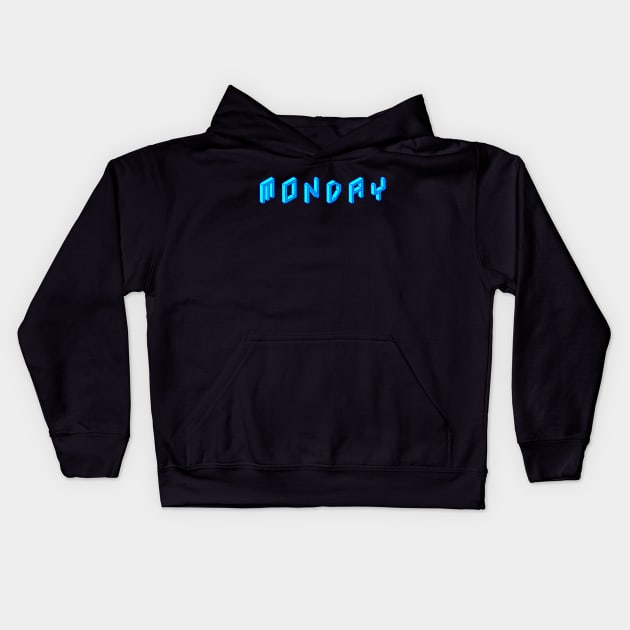 obscure order blue monday Kids Hoodie by goatboyjr